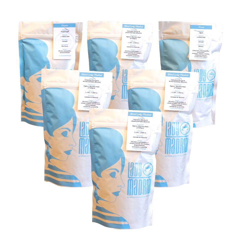 Pack Lady Madrid: Explora el mundo del Café
