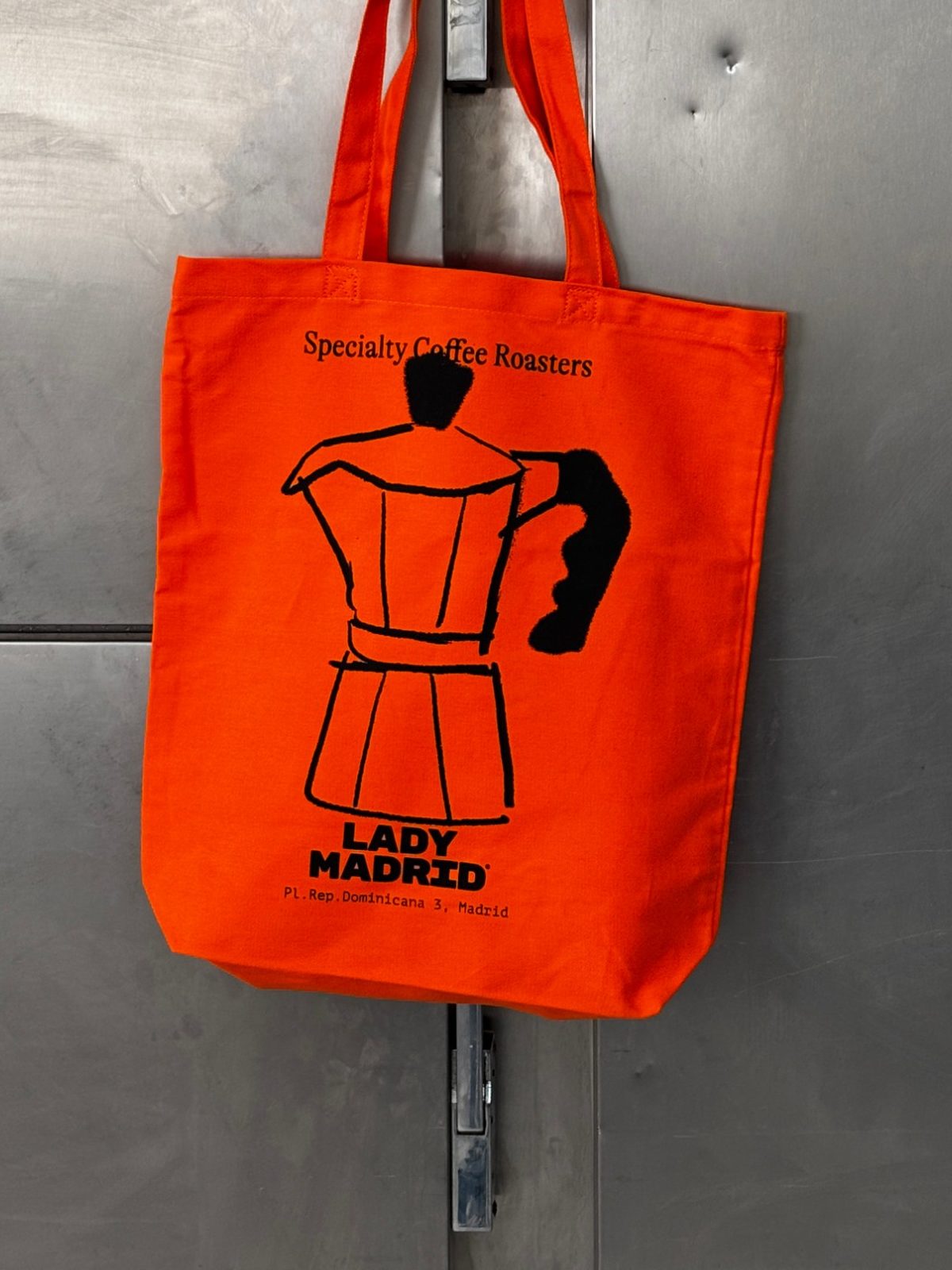 Tote bag Lady Madrid naranja