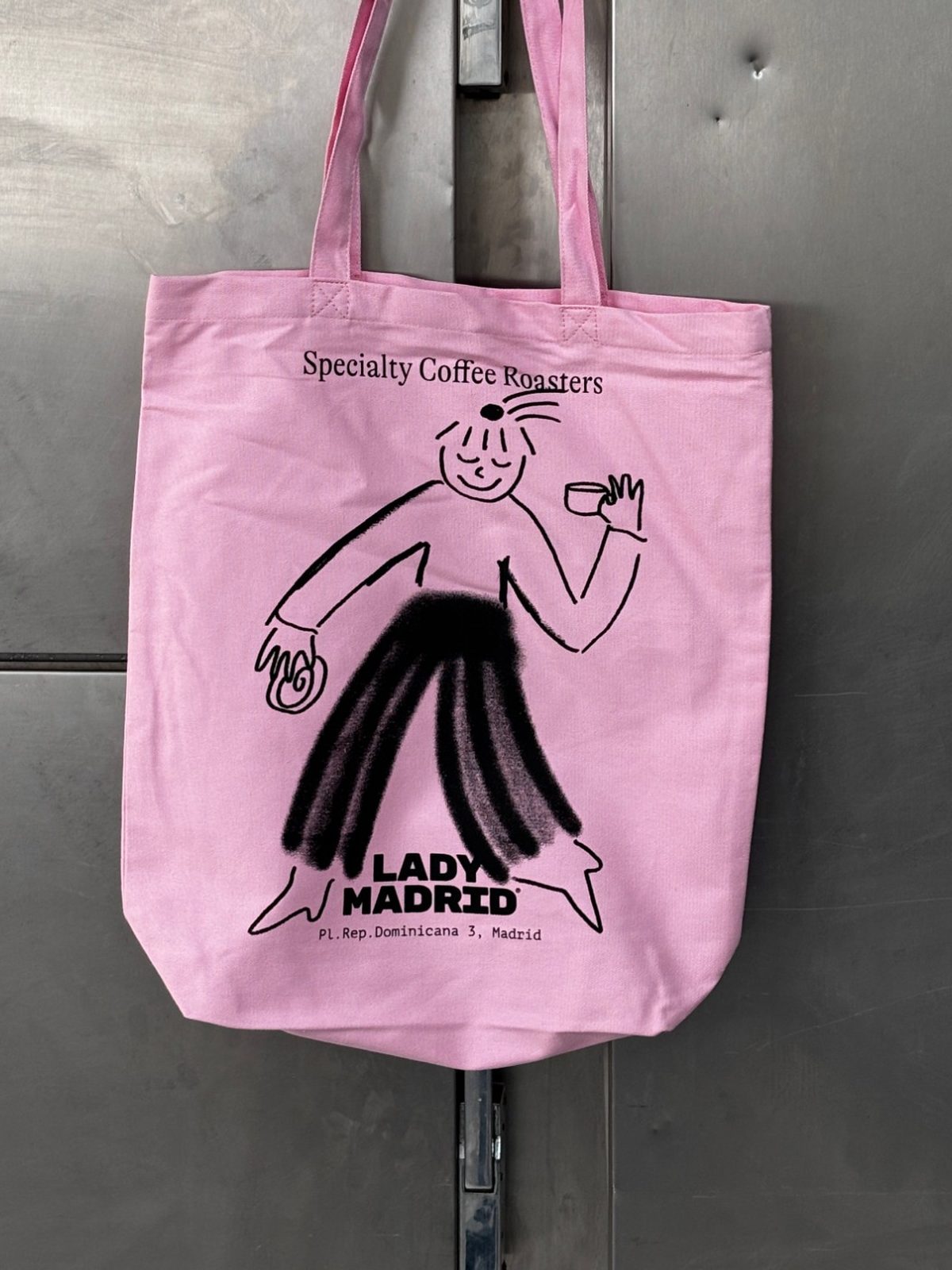 Tote bag Lady Madrid rosa